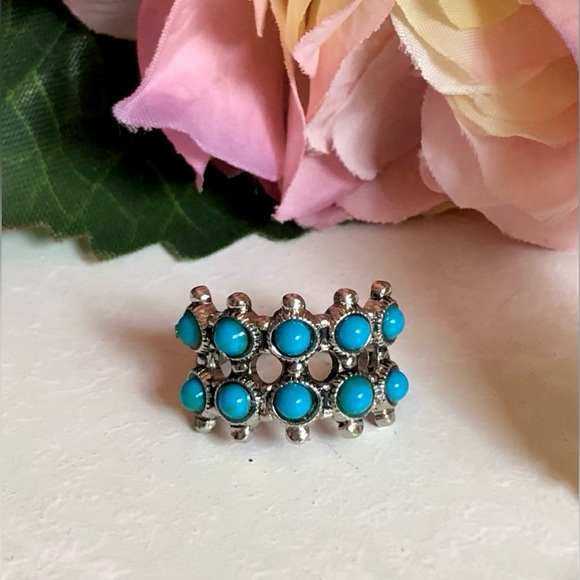 Vintage Park Lane Turquoise Ring - Picture 1 of 9